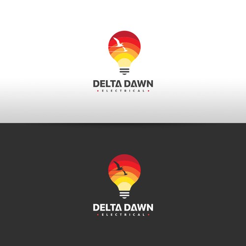 Logo concept for 'Delta Dawn Electrical'