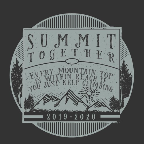 Vintage design for SUMMIT TOGETHER