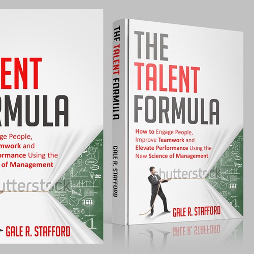 Create a book cover for "The Talent Formula" (soon to be published)