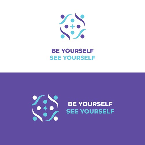 Be Yourself See Yourself Logo Design