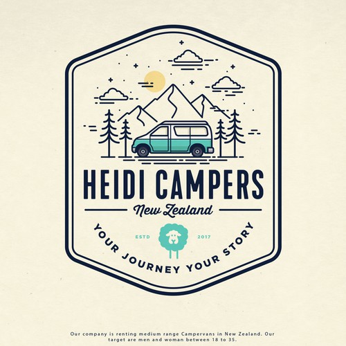 HEIDI CAMPERS LOGO PROPOSAL