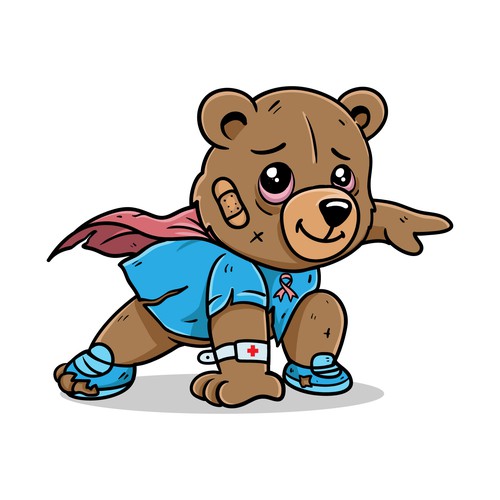 Design Wellness Bear! A mascot/avatar