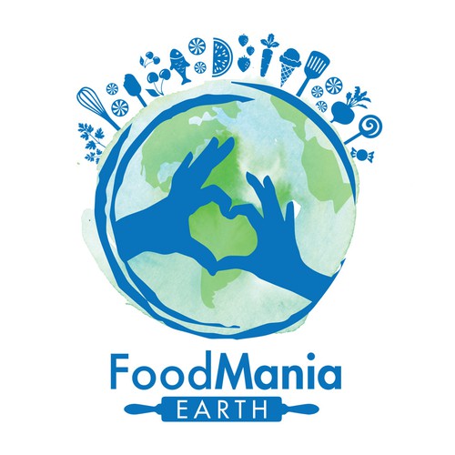 FoodMania Earth Logo