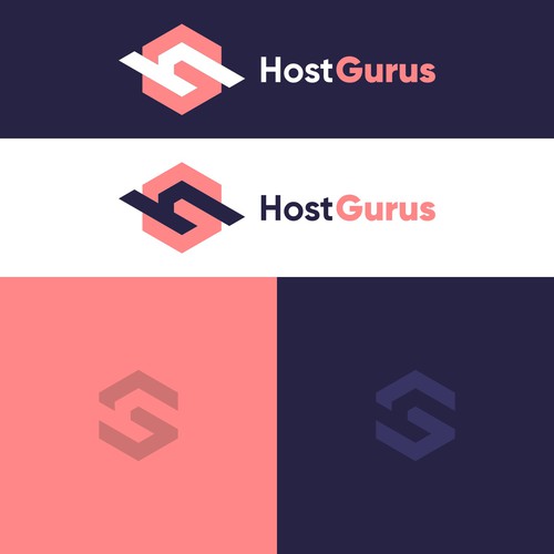 Logo concept for hosting company