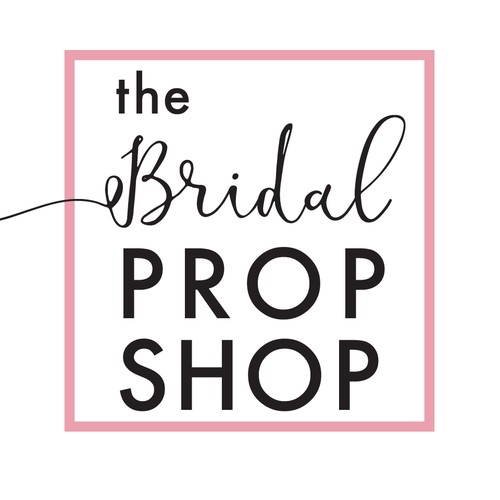 Logo for online bridal prop shop