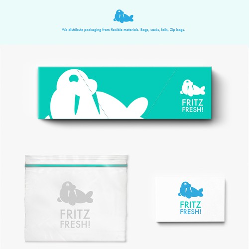 Fritz Fresh Logo for cardboard boxes