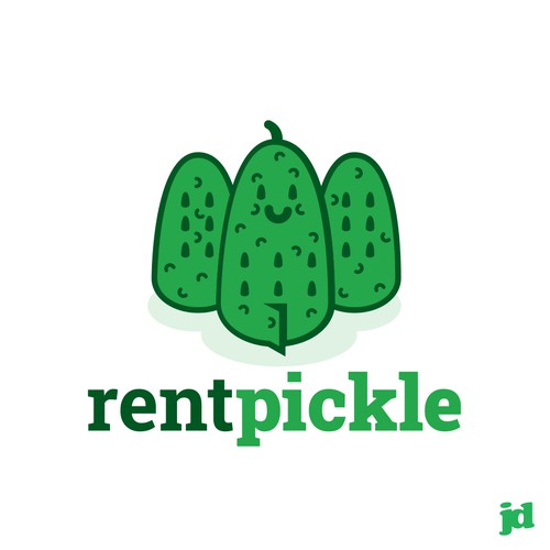 Logo for apartment rental company