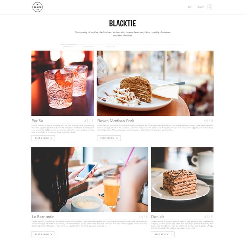 Clean Blog website