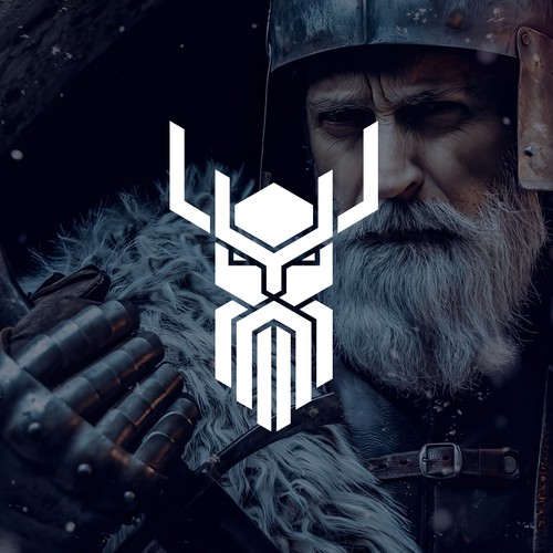 Viking King Logo Emblem