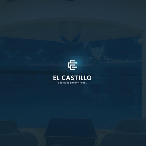 Logo concept for El Castillo hotel