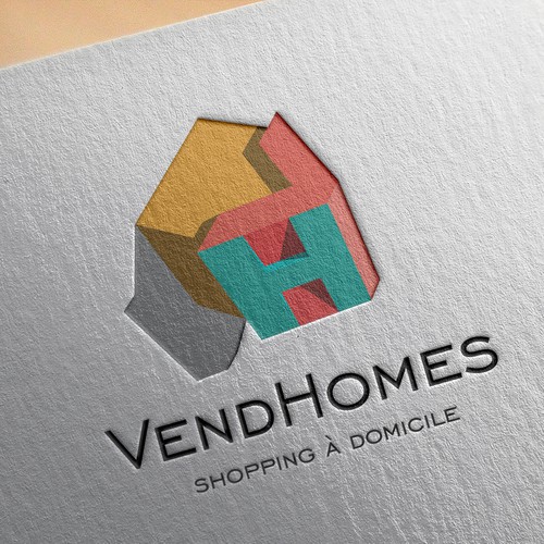 Logo pour site communautaire d'événements shopping à domicile