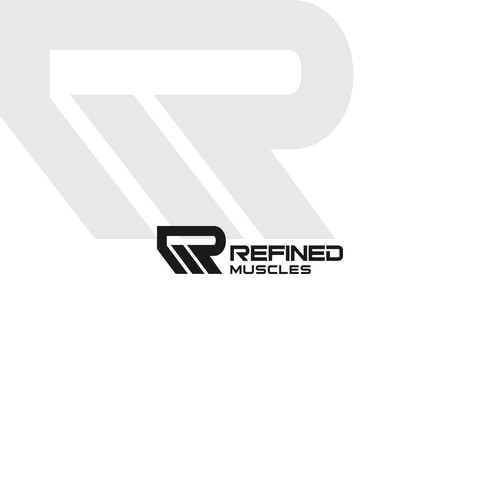 Develop a logo to marry the concepts inherent to a brand named Refined Muscles.