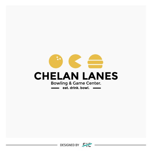 Logo Design for Chelan Lanes Bowling & Game Center