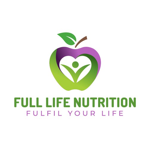 Apple, Heart & Human Wellness Logo