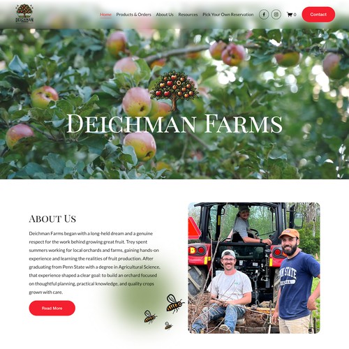 Deichman Farms Scheduling & Custom Design