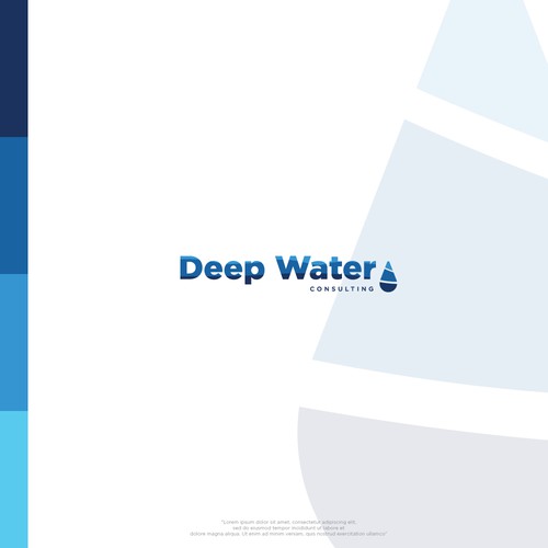 Logo design for Deep Water consulting