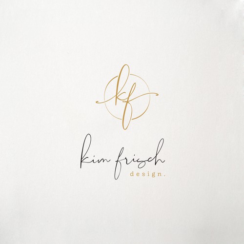 Elegant logo concept for home staging and redesigner