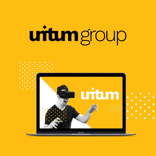 Bold logo for unitum group company