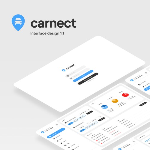 Web Interface for Car Location Monitoring