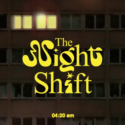 The Night Shift logo design