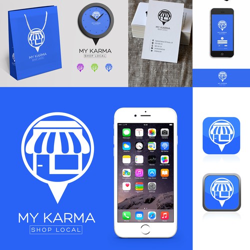 Logo and Branding for MyKarma - Shop Local