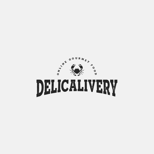 Vintage Logo fo Delicalivery