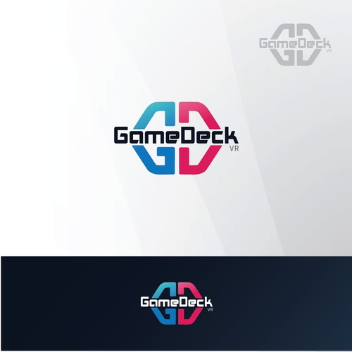 Logo concept for GameDeck VR