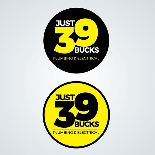 Just 39 Bucks logo design