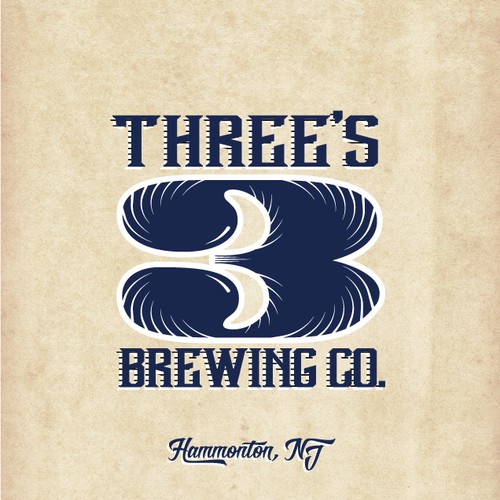 Modern yet Classic  Craft Brewery Logo  to be used on bottles and signage