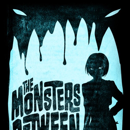 Cover design for "The Monsters Between"