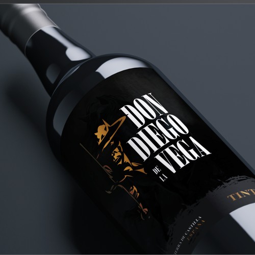 Wine label design