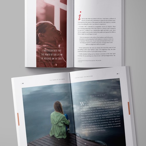 Book cover & interior layout