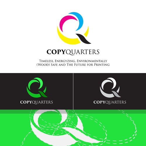 Logo concept for copyquarters company