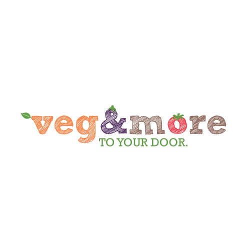 Sketch veggie delivery logo