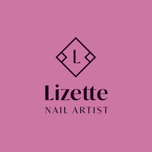 logo concept for a nailartist