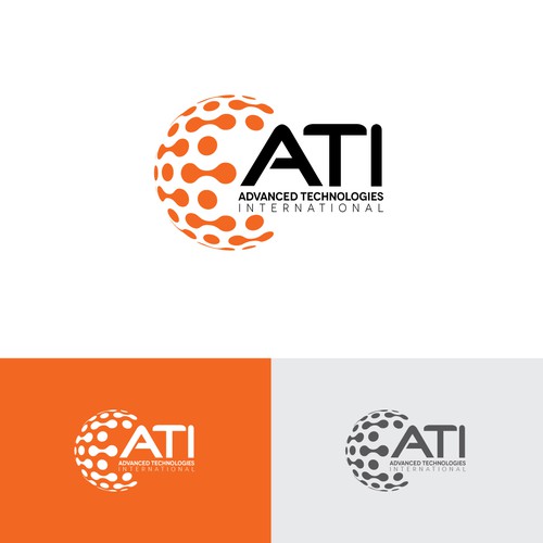 Sophisticated, High Tech logo for ATI