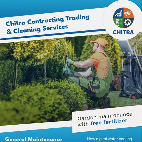Poster Design For Cleaning Services Company