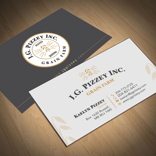 Create a Fresh Business Card & Letterhead