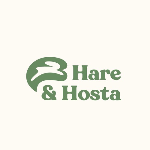 Hare & Hosta Logo