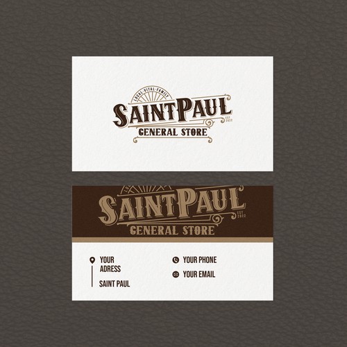 Logo and Business Card "Saint Paul"
