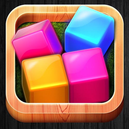 iOS Game Icon (Rock the Puzzle)