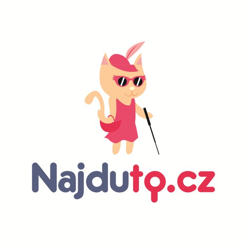 Concept logo for Najduto.cz
