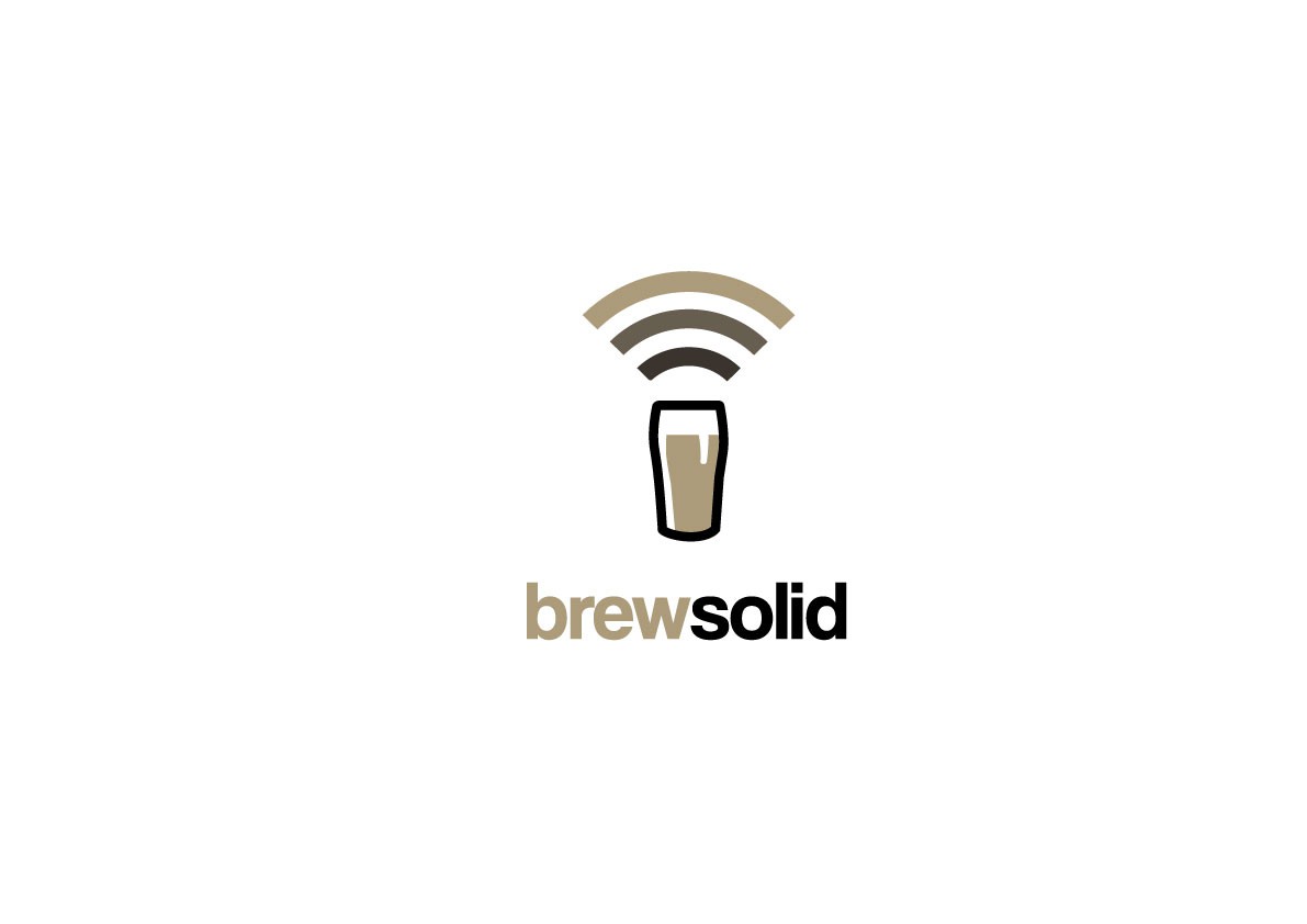 Technology + Beer = Awesome! BrewSolid needs a logo.