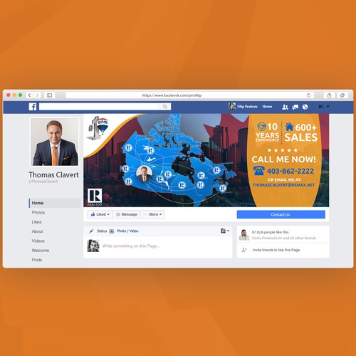 Real Estate Facebook cover