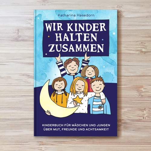 Kinderbuchcover für Mutmach- & Gute-Nacht-Geschichten