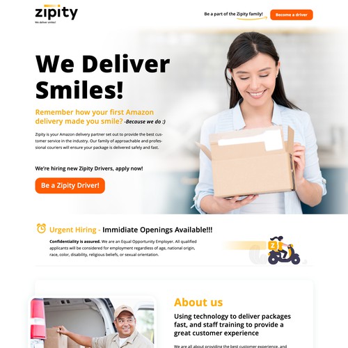 Web design and development for automated job application hiring, filtering and meeting scheduling
