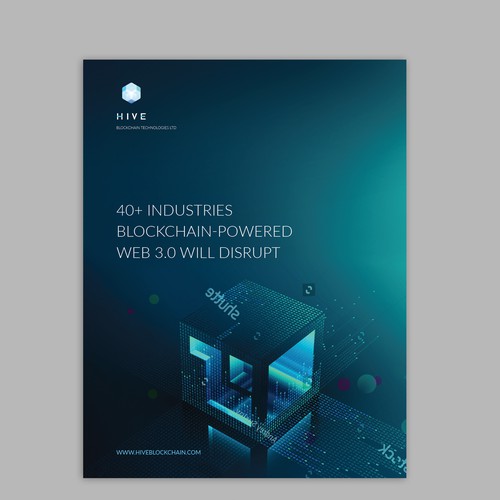 Blockchain eBook Report Design