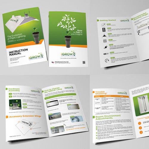 Create the next brochure design for iGROW