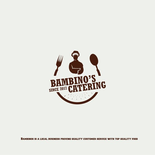 Logo Concept for Bambino's Catering