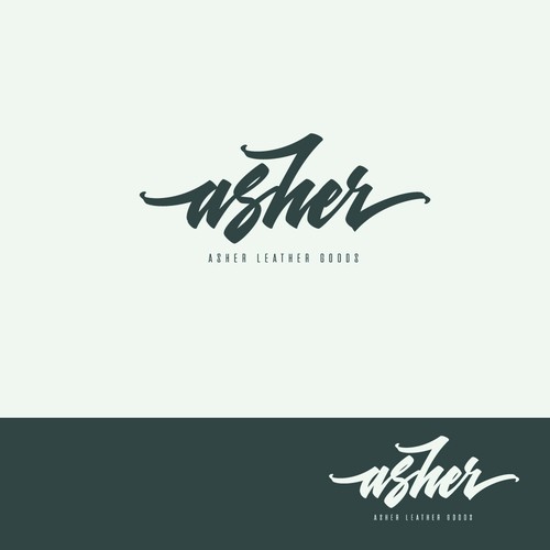 Asher leather goods